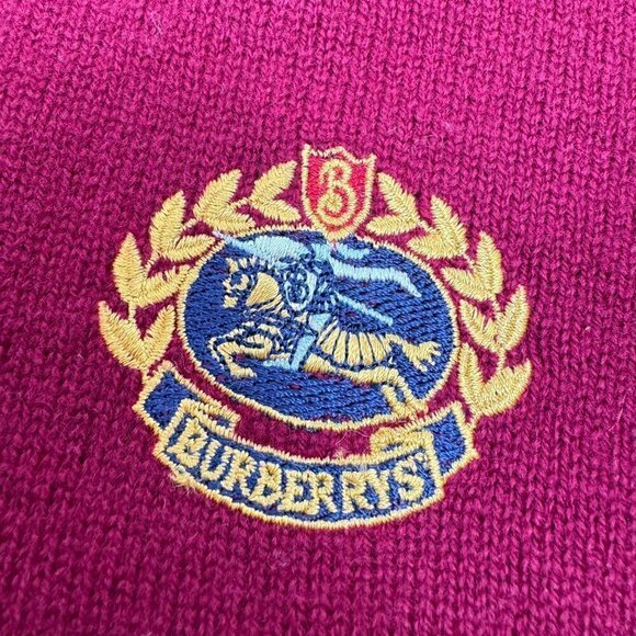 Burberrys Vintage Wool Unisex Sweater - Picture 7 of 9